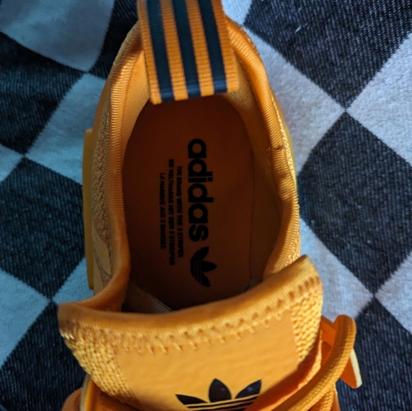 Adidas Originals NMD R1 Low Womens Running Boost Bright Orange Gv9439 1223 - Picture 7 of 12